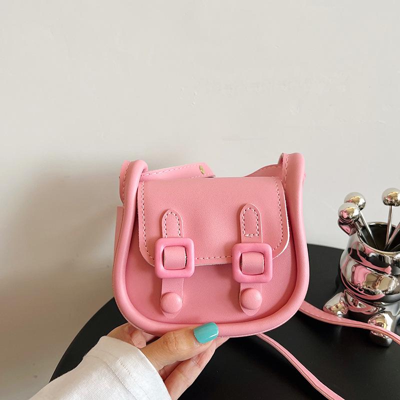 Женская ретро мини-сумка-седло - Сумочка для помады, Простой повседневный стиль через плечо или кроссбоди