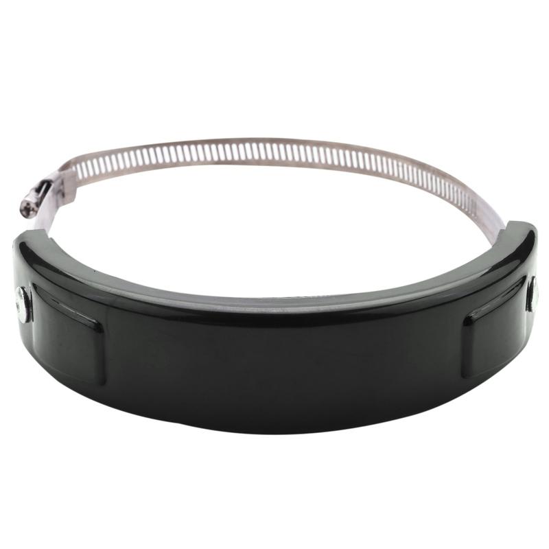 2X Motorcycle Accessories Exhaust Protector Can Cover Universal Fit 100Mm-160Mm Oval Exhaust For Yzf Honda