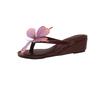 Fashion 2025 New Ladies Shoes Pinch Toe Women's Slippers Fashion Outdoor Butterfly-knot Summer Best Seller Comfortable Shoes for Women