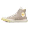 Converse Chuck Taylor All Star Vintage Легкие в носке Прочные Высокие парусиновые кеды Женские кроссовки Серый Желтый A00881C