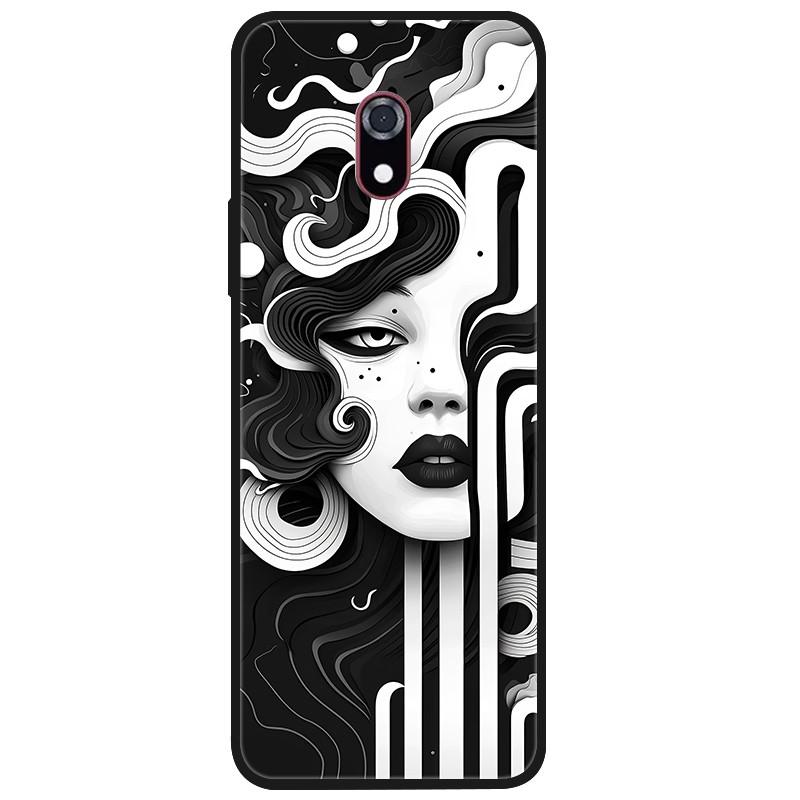 For Xiaomi Qin F22 Luxury Exquisite Painting TPU Soft Silicone Hard Shell For Qin F22 Creativity Rose Anti-drop Phone Cover