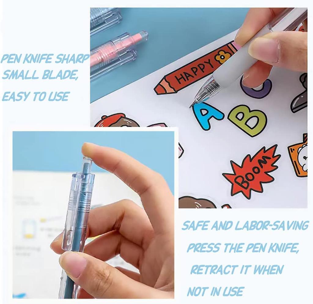 Художественный универсальный нож, ручка, нож, наклейки, режущий инструмент для скрапбукинга, экспресс-коробка, нож, школьные принадлежности, принадлежности для рукоделия «сделай сам»
