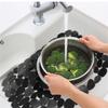 Прочный коврик для раковины, Вырезаемый вкладыш для кухонной раковины, Без запаха, Не для посудомоечной машины, Подходит для раковин из нержавеющей стали