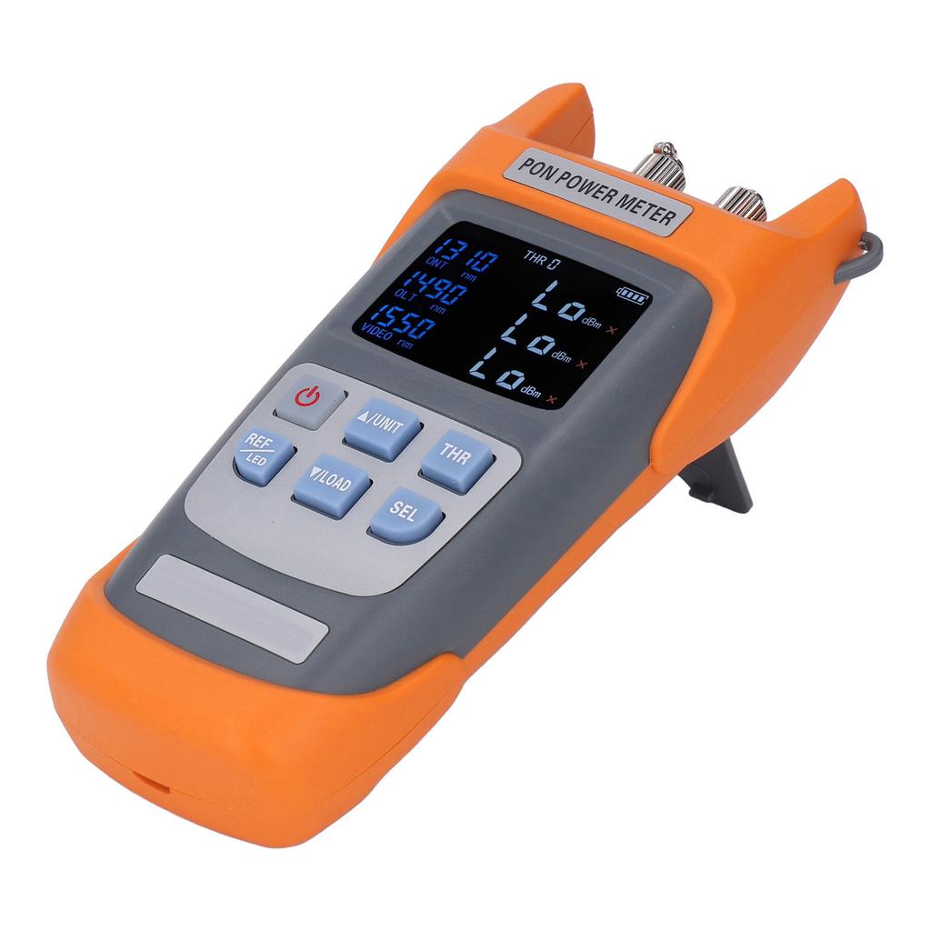 Handheld PON Optical Power Meter Automatic Calibration Threshold Setting ABS USB Port PON Net Tester