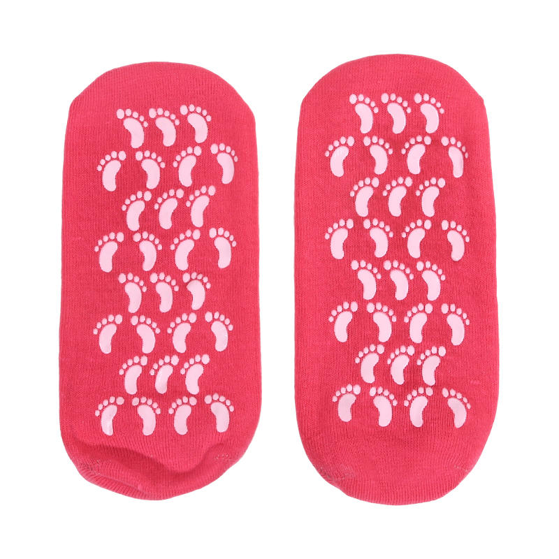 Многоразовые хлопковые марлевые гелевые носки для ухода за ногами для глубокого увлажнения трещин на пятках, для ночного или дневного использования