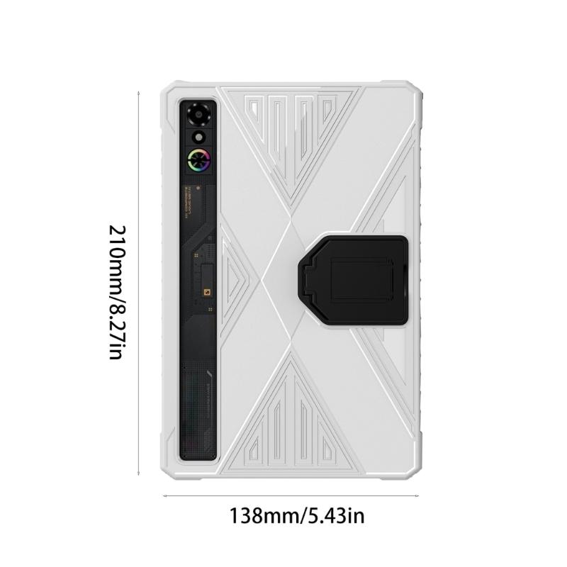 Защитная крышка с несколькими углами обзора для игровых планшетов Nubia Red 3, регулируемая подставка, противоударный мягкий ТПУ и ПК корпус