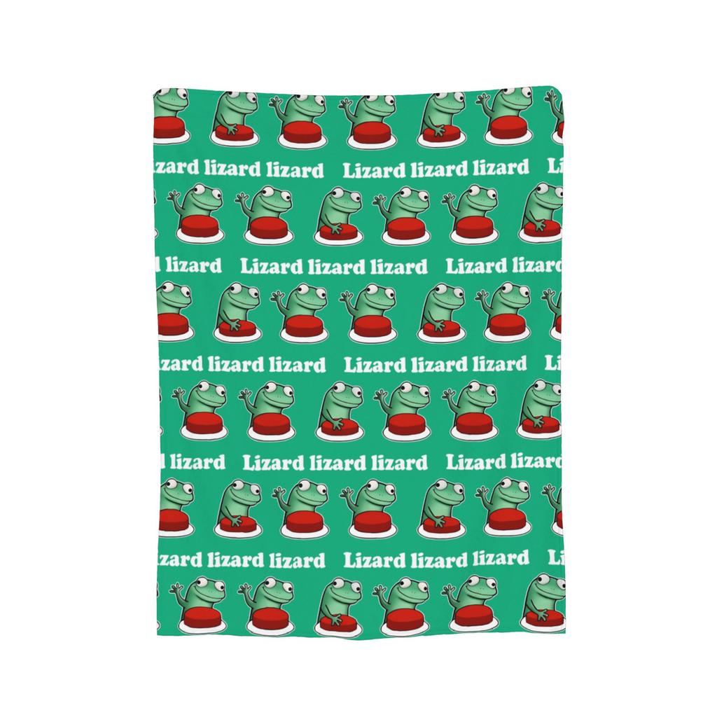 Hoppers Cute Tom Lizard  Retro  Blankets  Flannel Throw Blankets Bedroom Sofa Decoration Ultra-Soft Warm Bedsprea ,