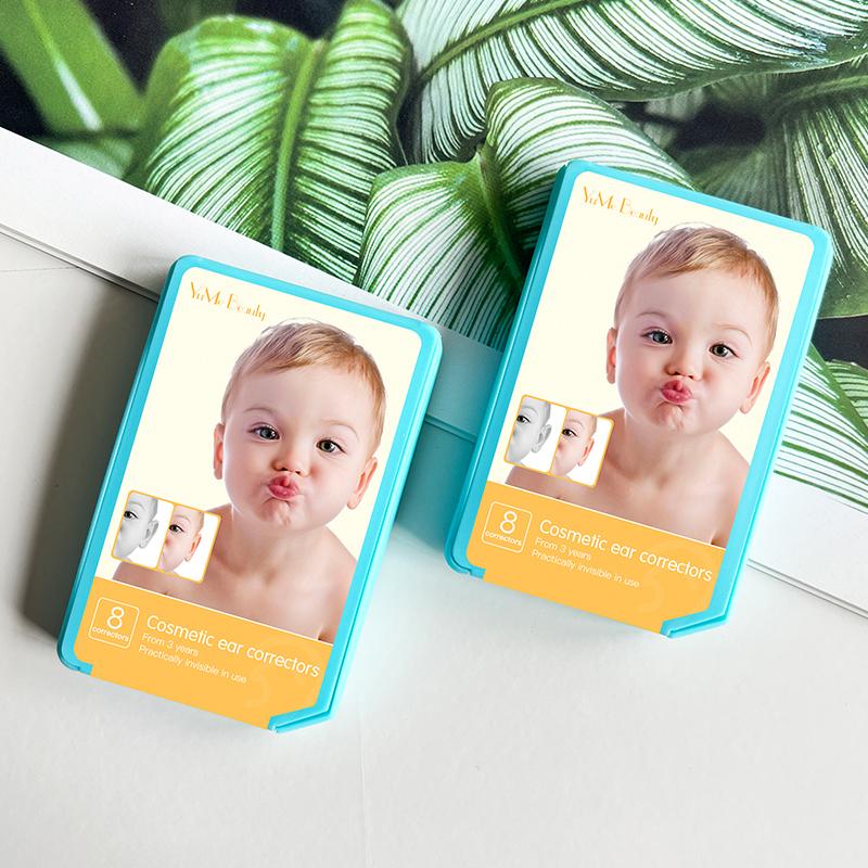 8Pcs Ear Corrector Tape Ear Corrector Fixer Cosmetic Ear Stickers Like Elf Ears Stretched Ears Ear Corrector Tool