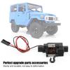 Plastic Metal Automatic Winch Upgrade Parts Accessories Fit for 116 RC Car WPL C34 C34K C34KMBlack