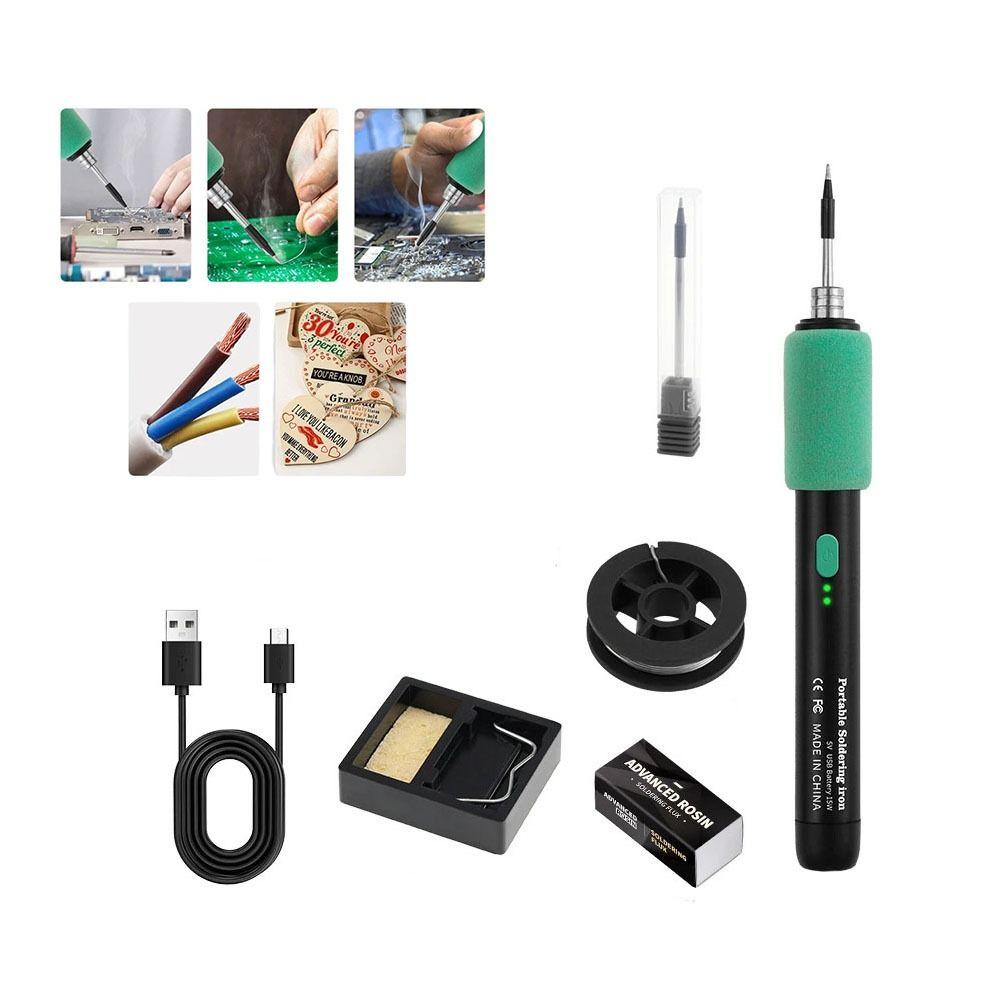 650mAh литиевый аккумулятор паяльник набор USB зарядка электрический паяльник сварка ремонт