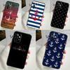 Anchor Boat Case For Samsung Galaxy A55 A35 A25 A15 A51 A71 A12 A32 A52 A13 A33 A53 A14 A34 A54 Coque