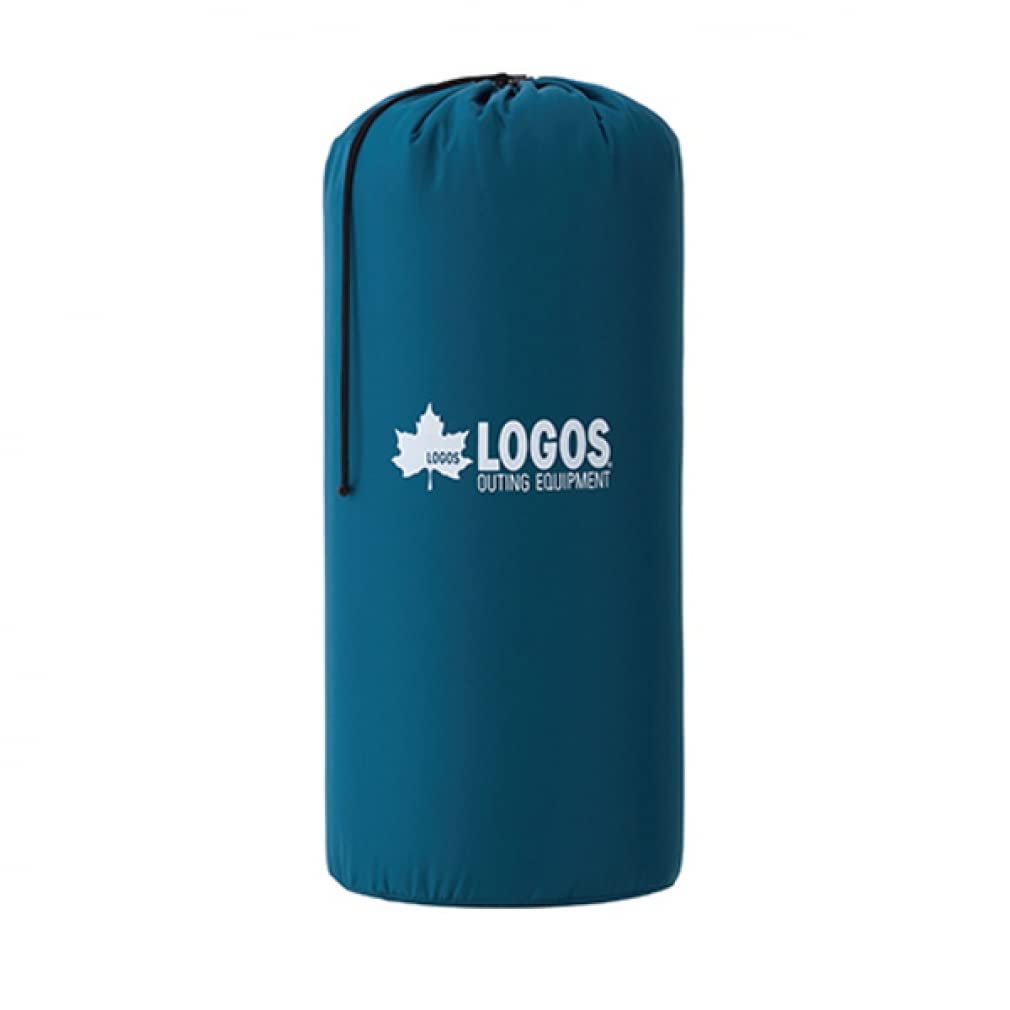 LOGOS Плотность 100 72884190 Синий Ширина 61 x Глубина x Высота 10 см (Двойной клапан/Высокая эластичность) Самонадувающийся коврик/SOLO (Прибл.) 186,5 (в том числе