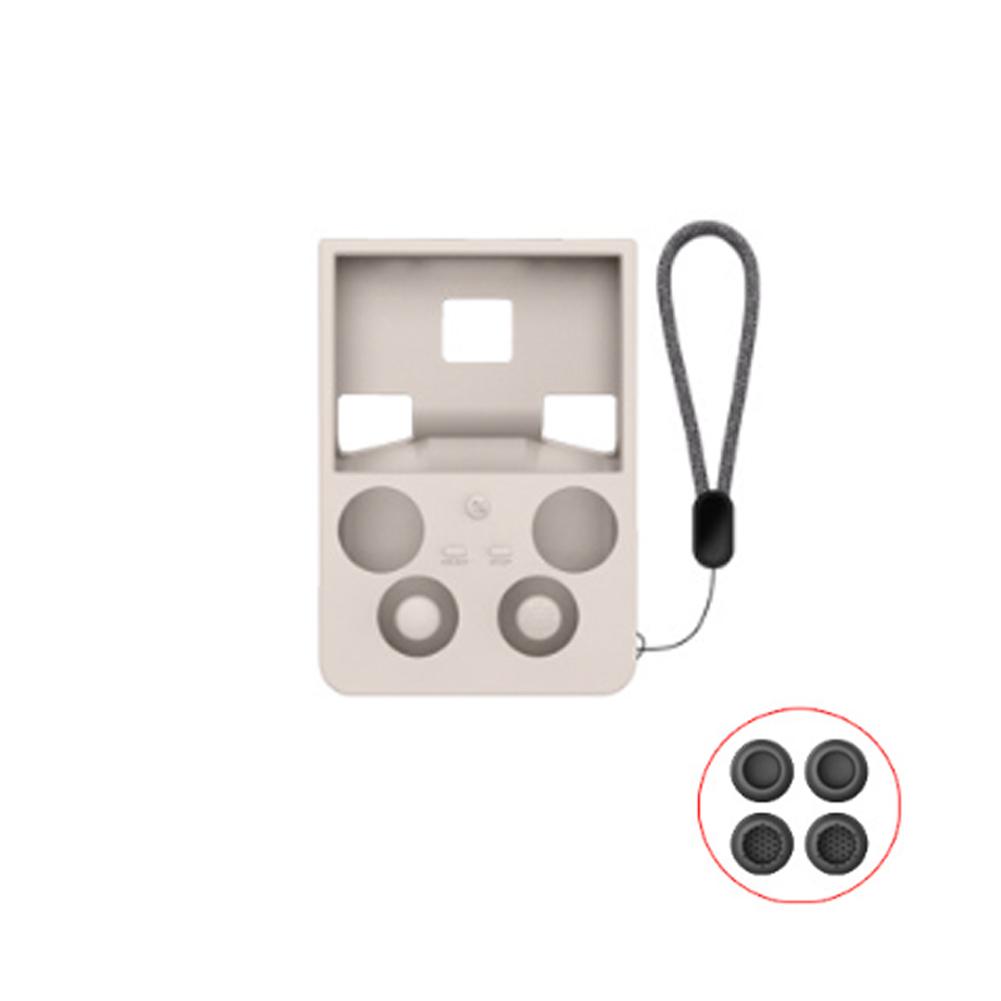 Ретро-кейс для портативной игровой консоли ANBERNIC RG477V - Полностью облегающий мягкий силиконовый ударопрочный защитный аксессуар