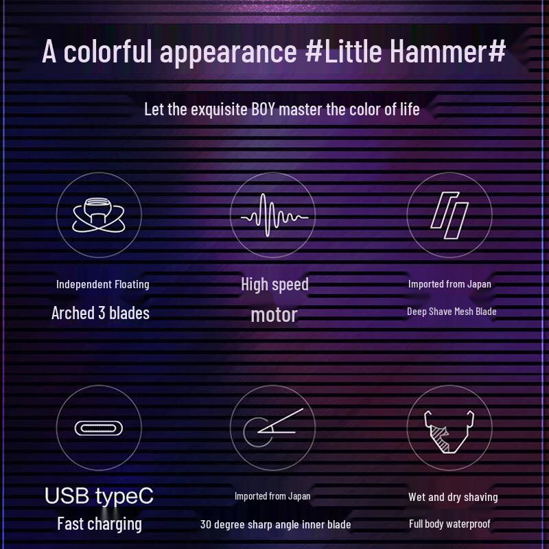 Panasonic RM31 Портативная электрическая бритва с возвратно-поступательным движением, китайская вилка (адаптер в комплекте)