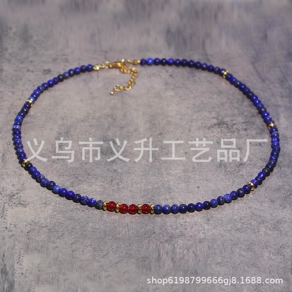 Ожерелье из лазурита, женские украшения, женские колье-чокеры, женские вечерние ожерелья, модные украшения