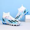 Factory Direct Sales Explosive Football Shoes Boys High-top Long Nails Broken Nails Students Grass Training Game Sports Shoes