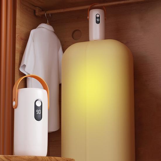 Портативная мини-сушилка с крючком для подвешивания, складная сумка для одежды для путешествий, защита от высокой температуры, машина для быстрой сушки с таймером