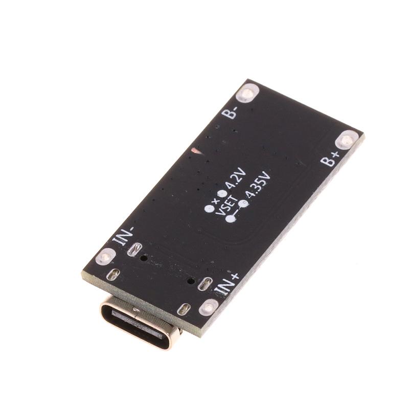 Type C 3A Polymer Ternary Lithium Battery Quick Fast Charging Board 5V To 4.2V