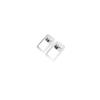 ABS Silver Rear Seat Adjustment Button Cover Trim For BMW X3 G01 X4 G02 2018-21