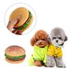 Pet Toy Sound Hamburger Food Shaped Squeaky Puppy Dog Play Toys Supplies