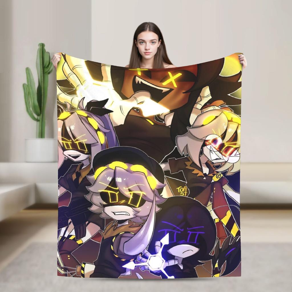 Murder Drones Blanket Quality Super Soft Bedding Throws Winter Children Home Decor Aesthetic Bedspread