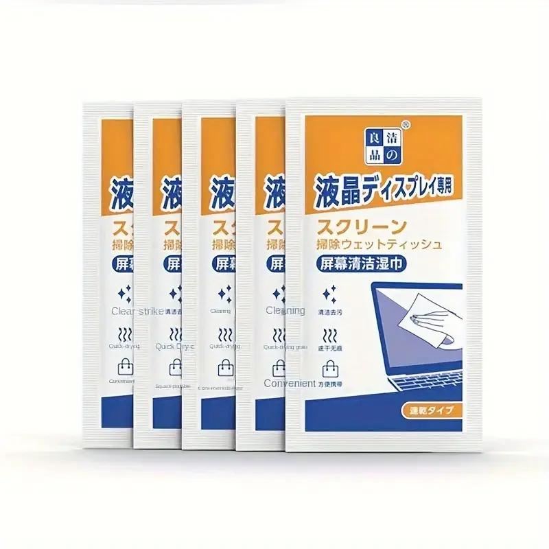 40 шт. 3 в 1 пылепоглощающая наклейка сухие влажные салфетки спиртовая упаковка наборы протектор экрана ЖК-дисплея для телефона объектив камеры пленка чистящие средства