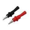 2Pcs Alligators Crocodiles Test Clip Clamp Test Leads Alligators Clip Electrical Clamp for Multimeter Tester Probe