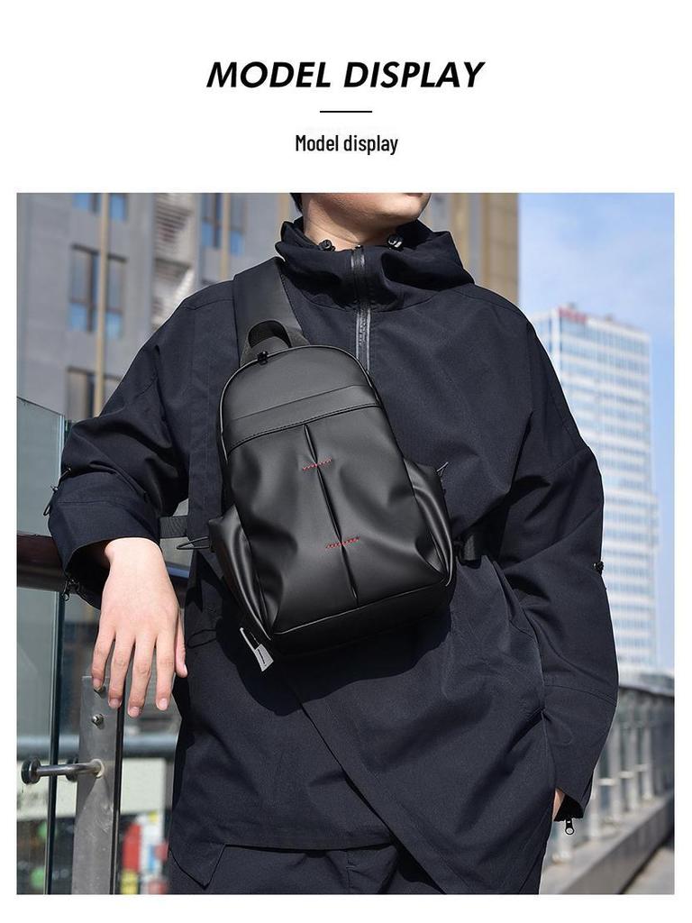 Модная легкая сумка унисекс на грудь и плечо - водонепроницаемая, высококачественный повседневный дизайн для путешествий