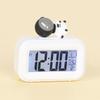 Многофункциональный цифровой будильник с электронным цифровым экраном, настольные часы с дисплеем даты и температуры с ночной подсветкой