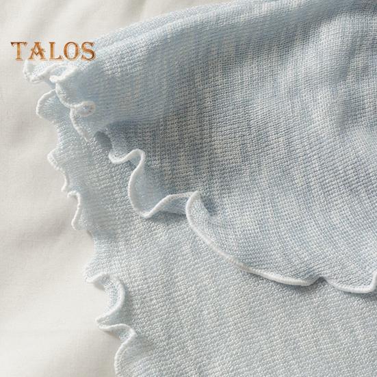 Солнцезащитный трикотажный кардиган для женщин с завязками спереди, длинными рукавами, прозрачной сеткой, пляжной накидкой с оборками и тонкими рубашками с защитой от ультрафиолета