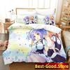 Постельное белье Nekopara Односпальное Полуторное Двуспальное Евро Размер Кинг-Сайз Комплект Постельного Белья Взрослый Детская Спальня Комплекты Пододеяльников Аниме Постельное Белье Кровать