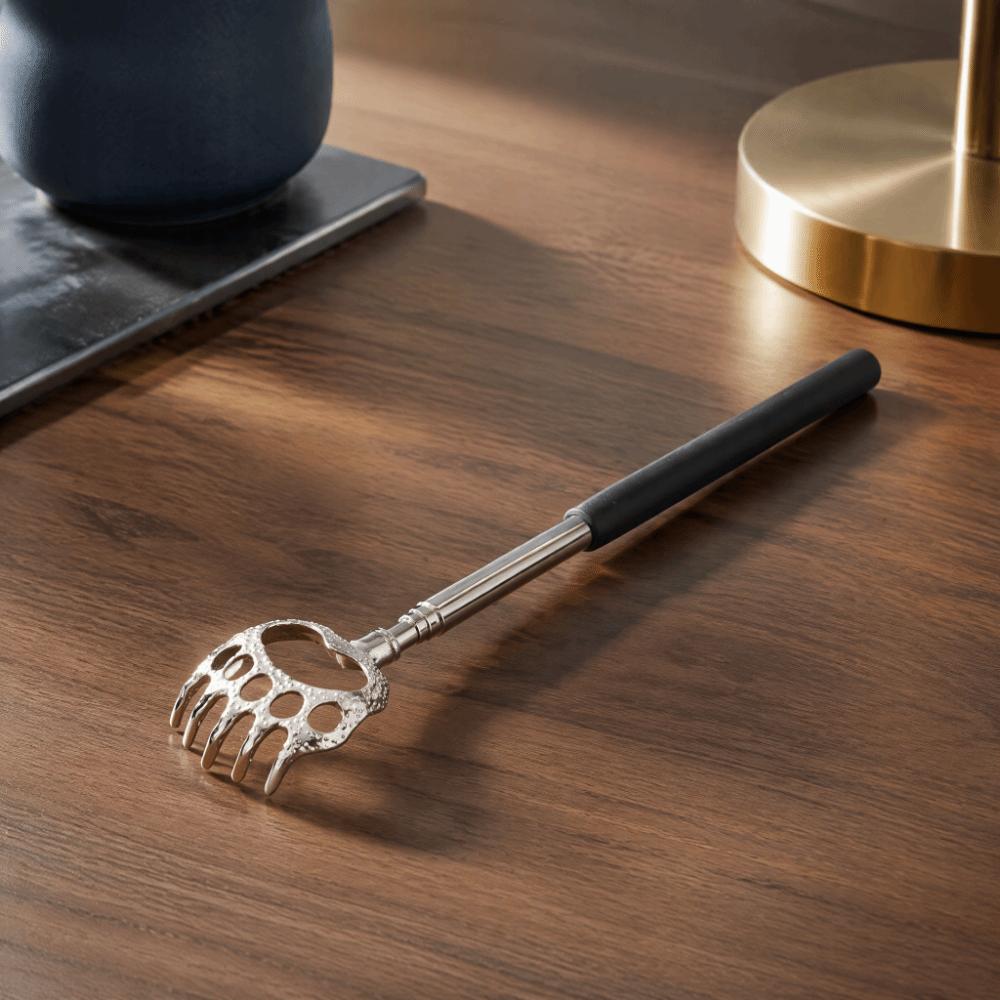 Stainless Steel Back Scratcher PVC Handle Head Massager Durable Body Scratcher Personal Care