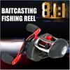 Fishing Baitcasting Reels Bass Trout Carp Fishing Gear Left Right Hand Bait Casting Fishing Reel