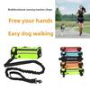 Sports Fanny Pack Dog Leash, Pet Running Leash, Dog Leash with Reflective Strip Outdoor Products