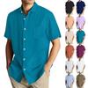 Гавайская рубашка для мужчин, мужские винтажные рубашки для боулинга на пуговицах, летняя пляжная рубашка с коротким рукавом