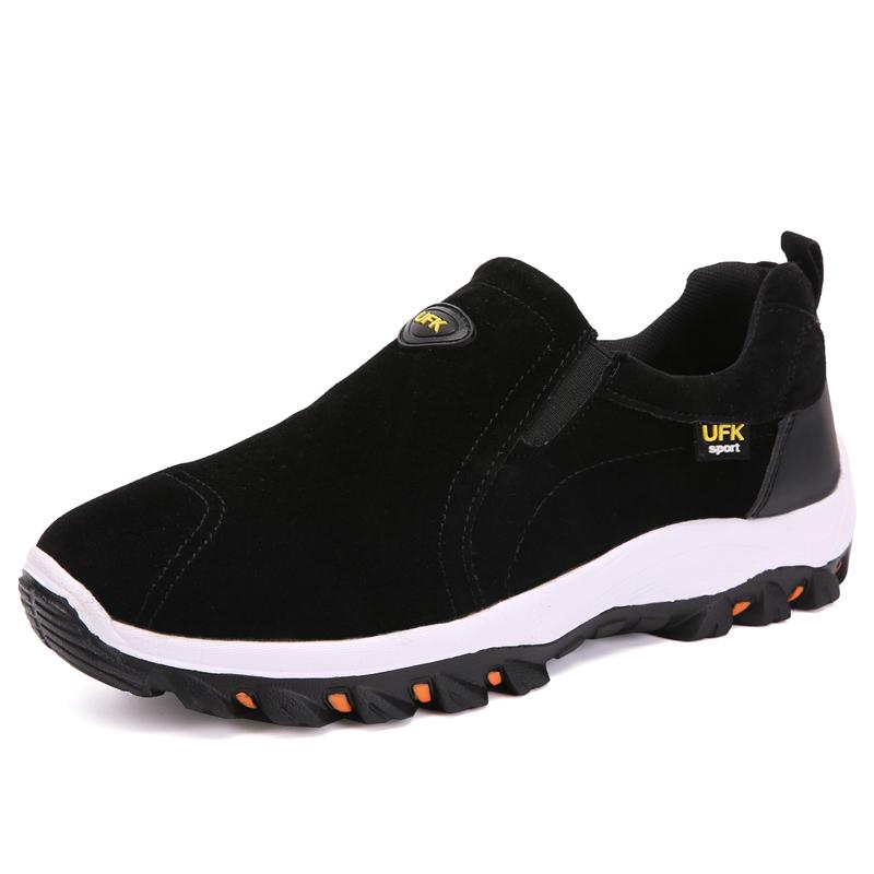 Fashion New Large Size Men's Thick Sole Comfortable Hiking Shoes Comfortable Sports Anti-slip Wear Men's High Quality Hiking Shoes