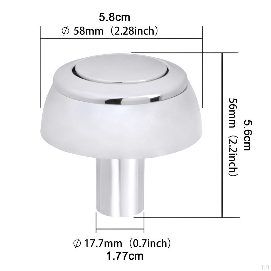 Toilen Button Elegant Toilet Single Water for The Bathroom