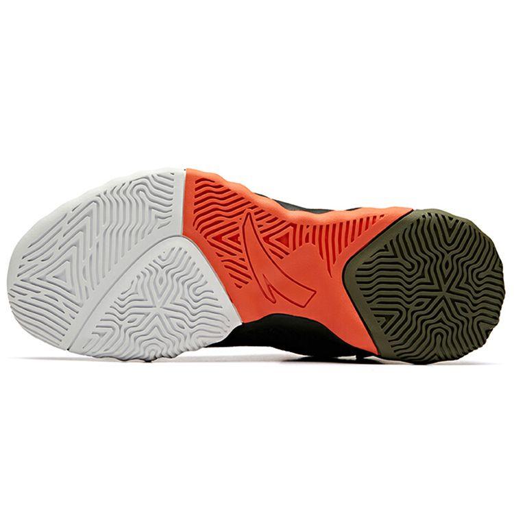 Anta Speed Battle 3 Low Basketball Shoes Men Sneakers Red Black 11941607-3