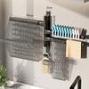 Bathroom Accessories Clothes Rack Organizer Wall Hanging Wall Household Balcony Folding Hook Rod Towel Rack