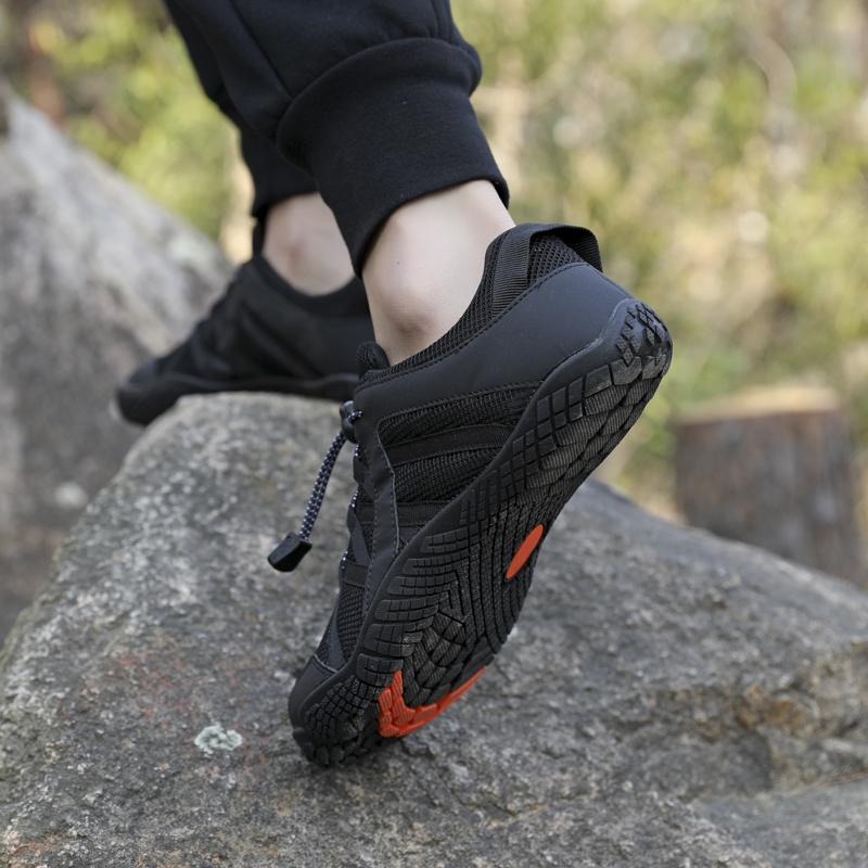 Походные кроссовки Босоногие спортивные туфли Обувь для кемпинга и треккинга Нескользящая эластичная подошва Дышащая сетка Обувь для фитнес-тренировок