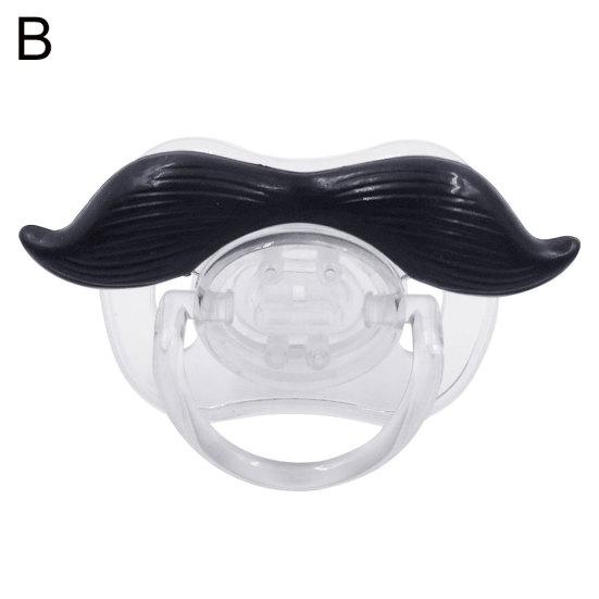 Забавная борода, усы, детская силиконовая соска-пустышка-пустышка для соски