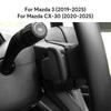 2 шт. Верхняя замшевая накладка LHD RHD Наклейка Для Mazda 3 BP Axela CX30 CX-30 2024 2025 Автомобильный подрулевой переключатель