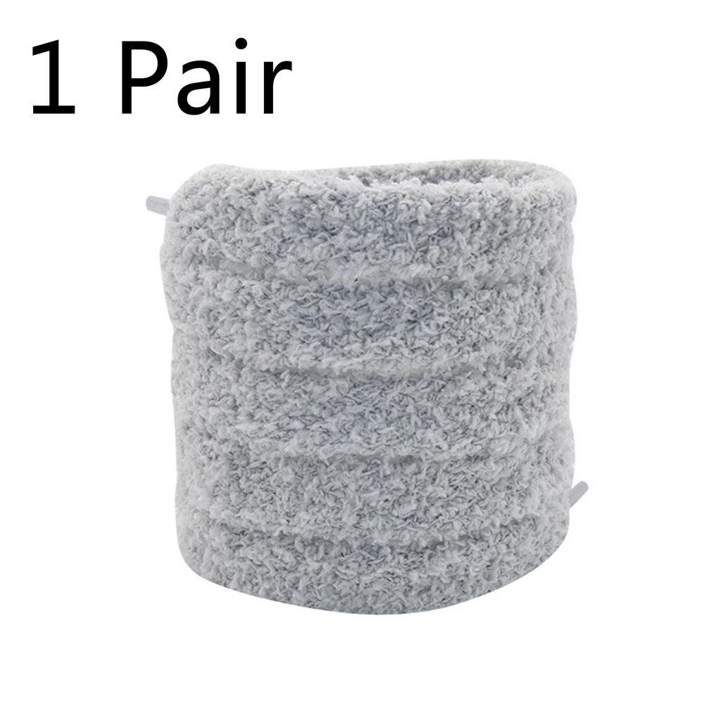 Пушистые плюшевые шнурки для кроссовок для мужчин и женщин, высокие кеды, повседневные парусиновые туфли на плоской подошве, шнурки, мохнатые мягкие шнурки шириной 15 мм