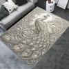 2025 New Peacock Carpet Rug for Living Room Bedroom Home Sofa Decoration,Kids play Non-slip Floor Mat119