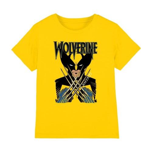 Marvel Childrens/Kids X-Men Wolverine Action Shot T-Shirt