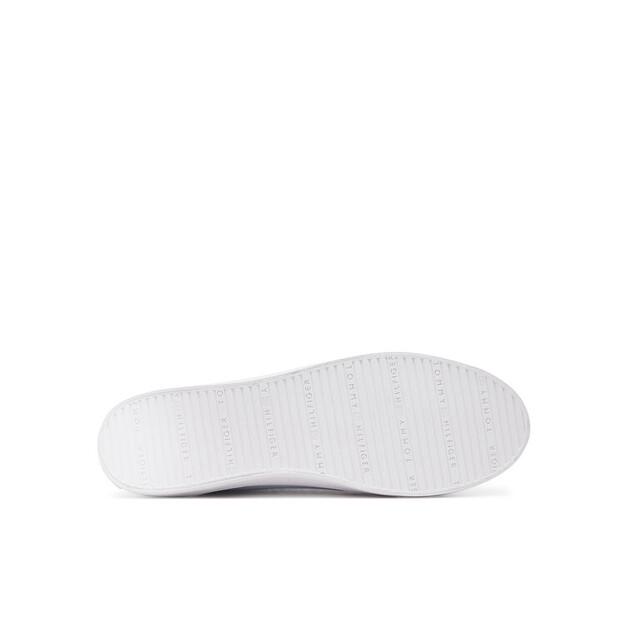 Tommy Hilfiger Кроссовки Vulc Canvas Lace Up Sneaker FW0FW08647 голубой