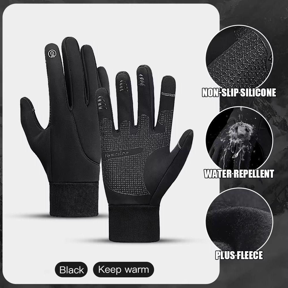 Warm Winter Gloves Ultralight Outdoor Riding Mittens Gift Sports Mittens  Motorcycle