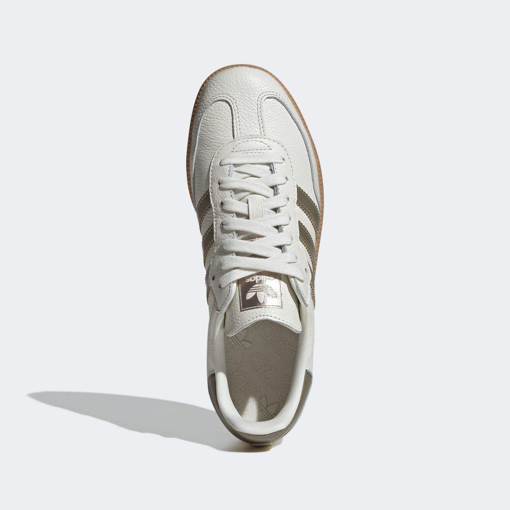 Adidas Women's Samba Og 'Off White Wonder Gold Metallic' Sneakers IG1964