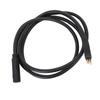 9 Pin Motor Extension Cable M13 Male Female Waterproof Connector Conversion Cable for Electric Bike Vehicle
