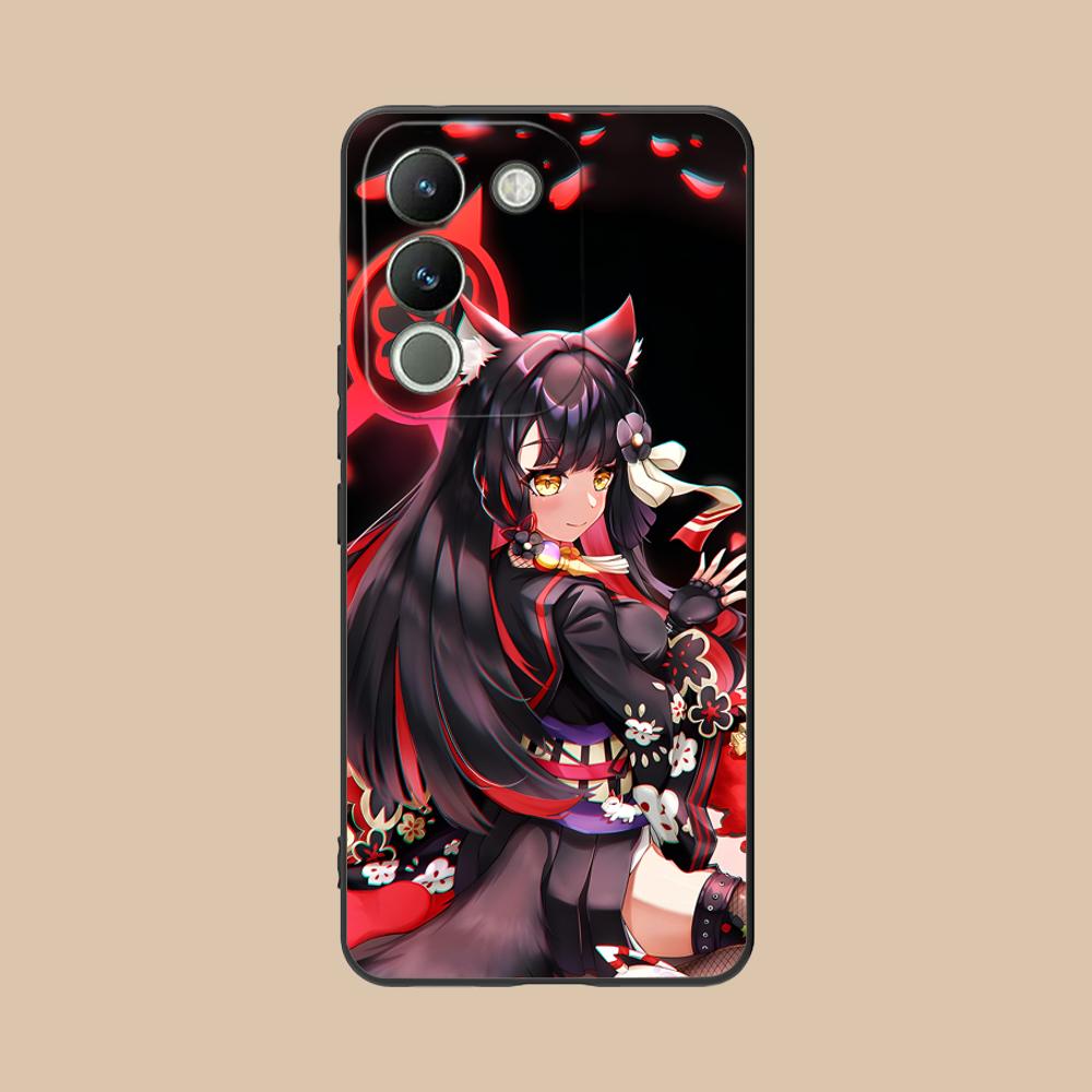 Blue Archive Kosaka Wakamo Phone Case for VIVO V60 V50 V40 V30 V29 V27 V25 V23 Pro Lite 5G Colorful Printing Cover Pretty Luxury